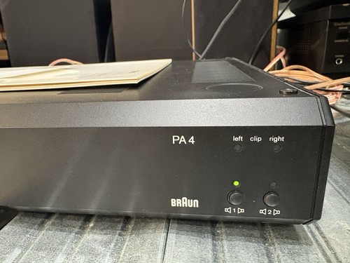 Braun atelier pa4 - braun, endstufe